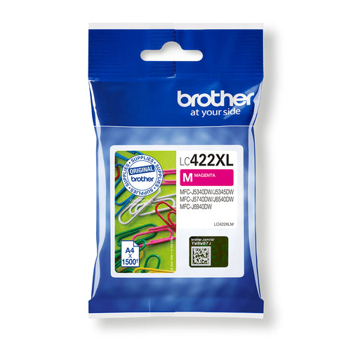 Brother LC-422XLM ink cartridge 1 pc(s) Original Magenta Brother LC-422XLM ink cartridge 1 pc(s) Original Magenta
